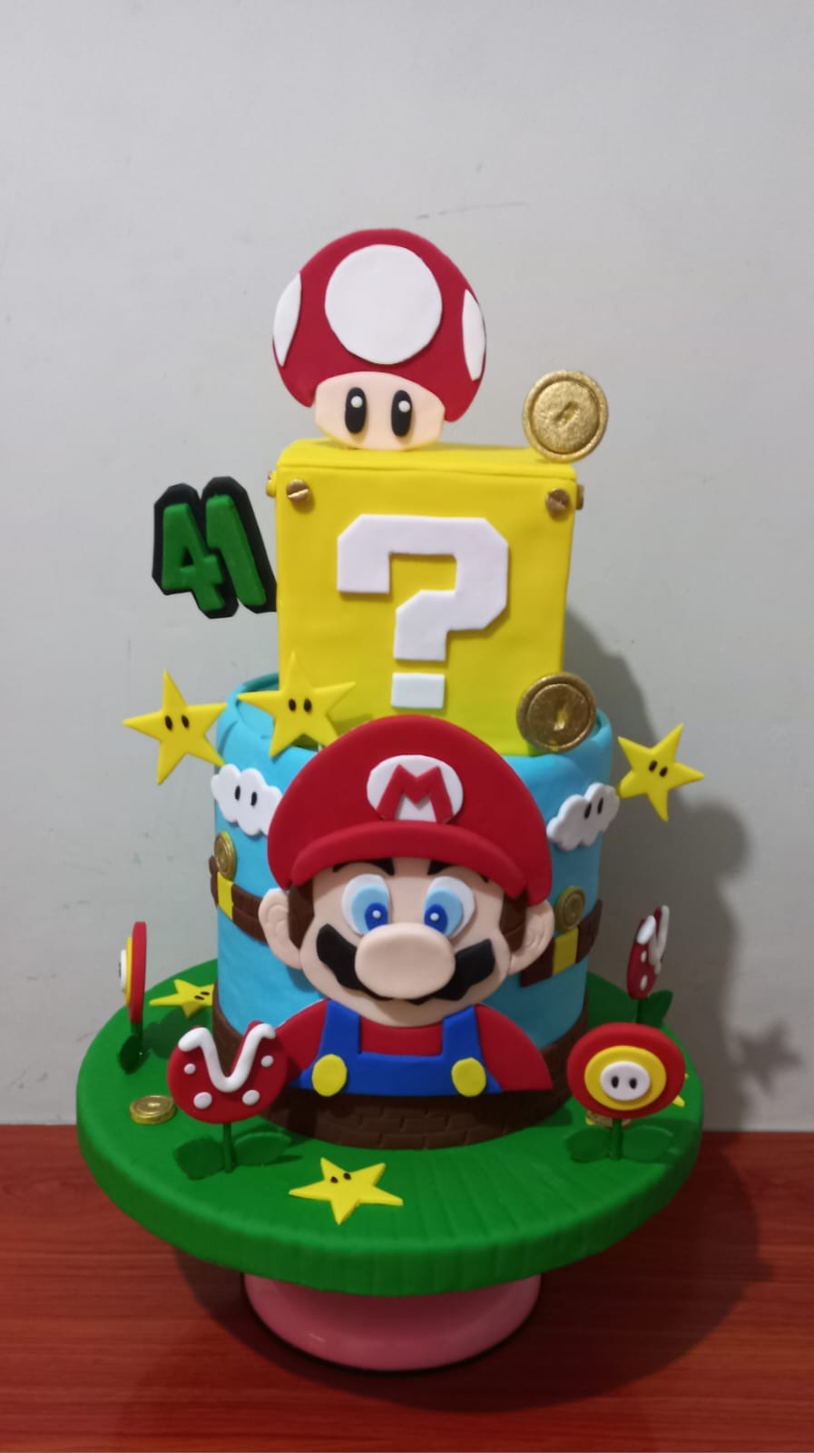Torta de Mario Bros