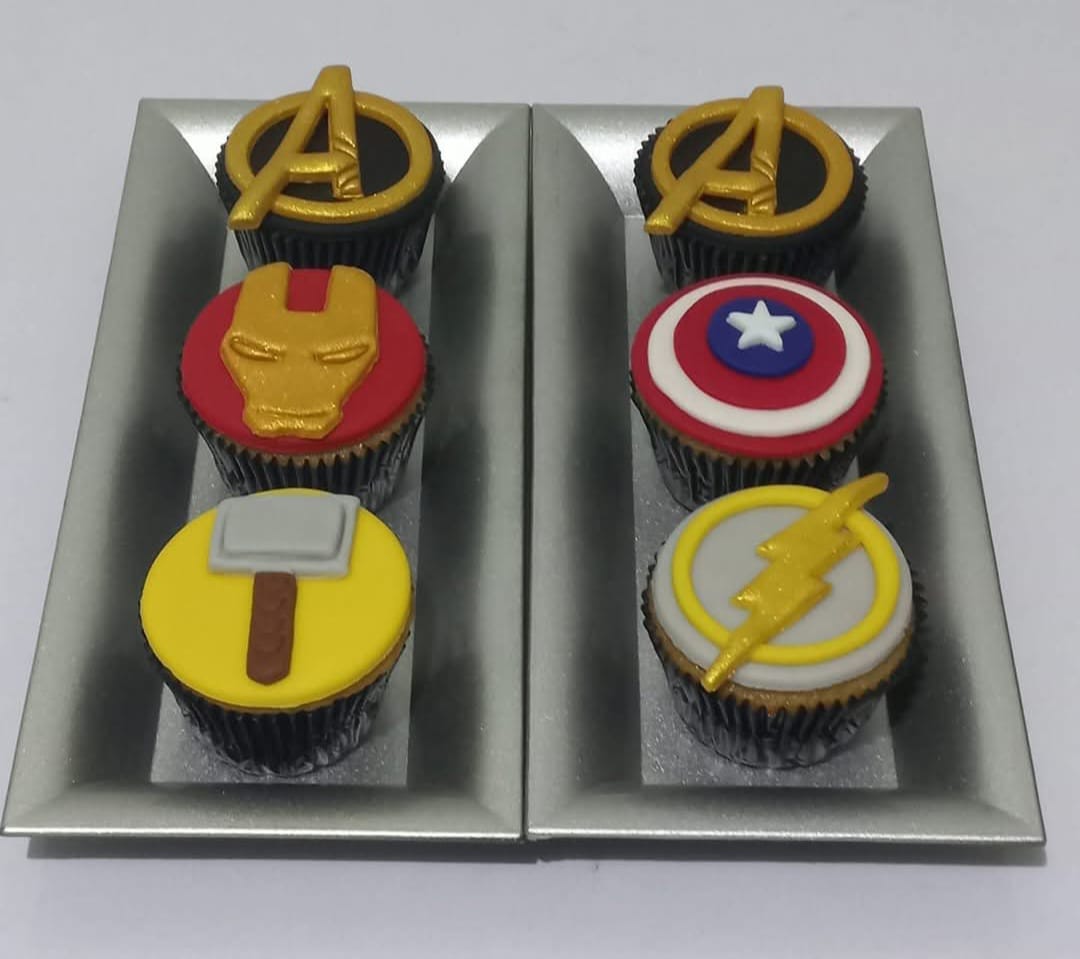 Cupcakes de Avengers