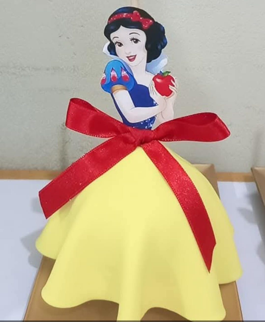 Cake pop de Blancanieves